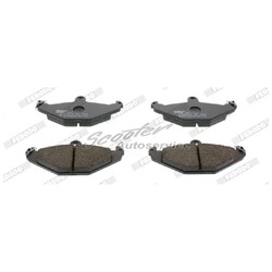 Bremsbelag-Satz Bremsklötze hinten 20246417 Ferodo FDB878 7701203124 7701203633