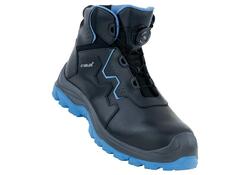 STABILUS Sicherheitsstiefel ALEX MID BLUE TWIST Größe 40 schwarz / hellblau S...