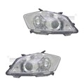 Scheinwerfer Set links & rechts Chrom H11/HB3 für Toyota Auris _E15_ NRE15_