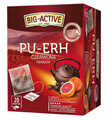 Pu-Erh roter Tee Grapefruit 20 Teebeutel - natürlicher Tee in Beuteln Big-Active