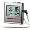 TP16 Digitales Bratenthermometer Ofenthermometer Fleischthermometer Grillther...