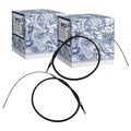 2X VAICO HANDBREMSSEILE SEILZUG BREMSSEIL HINTEN passend für VW CORRADO GOLF VEN