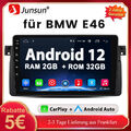 Für BMW BMW E46 1999-2005 Autoradio Android 12 Carplay GPS Navi RDS BT RDS 2+32G