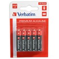 1x10 Verbatim Alkaline Batterie Micro AAA LR 03            49874
