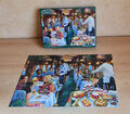 +++ TOP Falcon Puzzle The Dining Carriage 500 Teile GEBRAUCHT VOLLSTÄNDIG +++