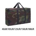 Duffle Bag Oxford-Stoff mit Reißverschluss Handtaschenaufbewahrung für