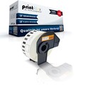 kompatible Ersatz Etiketten Rolle für Brother P Touch QL 500 BS BW Sch Office Li