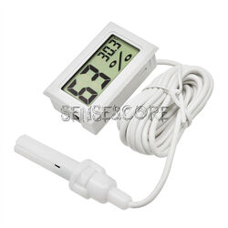 Mini LCD Thermometer Hygrometer Humidity Temperature Meter Indoor