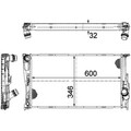 Kühler Motorkühlung MAHLE CR 1083 000P für BMW 3er X1