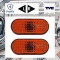 2x ORIGINAL® Tyc Blinkleuchte Links, Rechts für VW Polo Passat Variant Golf