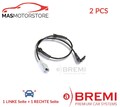 ABS SENSOR DREHZAHLFÜHLER PAAR VORNE BREMI 50253 2PCS A FÜR PEUGEOT 307,308