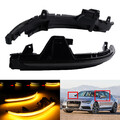 Smoked Schwarz LED Blinker Spiegelblinker L+R für 2011-2018 Audi A7 4G S7 RS7