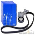 SKF KEILRIPPENRIEMEN-SATZ + SPANNER FÜR SEAT ALHAMBRA 7V 1.9 TDI BJ 96-10