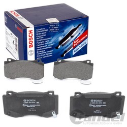 BOSCH BREMSBELÄGE SATZ VORDERACHSE passend für CHRYSLER 300C DODGE CHALLENGER