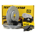 TEXTAR Bremsscheiben Ø 308mm + Beläge + Sensor für VW MULTIVAN T5 T6 2E3 vorne