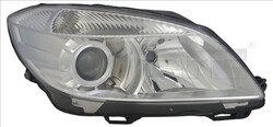 TYC Hauptscheinwerfer rechts für SKODA