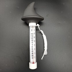 Schwimmendes Poolthermometer, leicht ablesbare Dekoration für SPA, Eisbad,