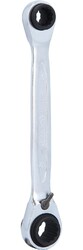 KS TOOLS 4 in 1 GEARplus umschaltbar Doppel-Ratschenringschlüssel, 8x10x12x13mm