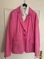 GERRY WEBER und MADELEINE Damen Set Langarm Blazer und Bluse Gr. 40 42 pink weiß