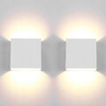 Wandleuchte LED Innen 2er Set, Wandlampe Wandlichter für Drinnen,Warmweiß 3000K
