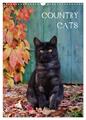 COUNTRY CATS (Wandkalender 2024 DIN A3 hoch), CALVENDO Monatskalender Menden