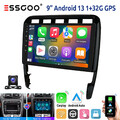 32G Android13 Autoradio Carplay Für Porsche Cayenne 9PA 2002-10 KAM GPS NAVI RDS