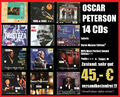 Oscar Peterson 14 CDs Verve, MPS, Pablo & Telarc