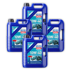 4x 5L LIQUI MOLY 25013 Motoröl 10W-40 Marine 4T Motor Oil Boot Schiff