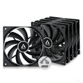 ARCTIC F12 PWM PST black (5 Pack) 120 mm Gehäuse Lüfter Case Fan PC schwarz