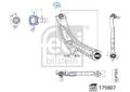 FEBI BILSTEIN Lenker, Radaufhängung 179807 passend für NISSAN