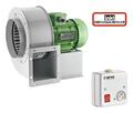 TURBO Zentrifugal Radialgebläse Radialventilator Radiallüfter 1950m³/h 230V