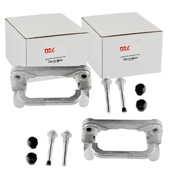 2X NTY BREMSSATTEL HALTER TRÄGER HINTEN BEIDSEITIG passend für NISSAN X-TRAIL 