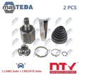 NPW-VW-025 GELENK ANTRIEBSWELLE TRANSMISSION SIDED VORNE LINKS NTY 2PCS NEU