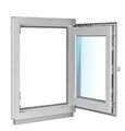 Fenster Kunststofffenster 70 Weiß 1.fl Dreh Kipp 2/3-fach Verglasung alle Größen