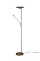 LED Deckenfluter Wohnzimmer dimmbar Messing Antik Lesen 30 W Stehlampe flexibel