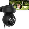 Reolink 5MP PTZ Überwachungskamera Aussen WLAN, 3X Optischer Zoom, Schwarz