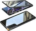 Hülle für Samsung S24 S23 S22 S21 Plus Ultra FE 360° Magnet Glas Schutz Case