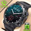 Für Xiaomi Samsung Smartwatch Herren Taktisch Militär Bluetooth Anruf Blutdruck