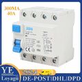 FI Fehlerstromschutzschalter RCD Typ B Wallbox E-Auto Allstromsensitiv 40A 300MA