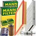 MANN FILTER INSPEKTIONSPAKET passend für OPEL ASTRA G ab MOTOR.NR 19MA9235