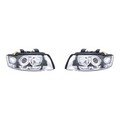 Scheinwerfer Set passend für Audi A4 8E 10/2001-11/04 Xenon D1S H7 Links rechts