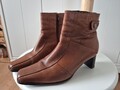 schicke Stiefeletten Boots Gr.38 Tamaris Damenschuhe Echtleder