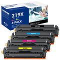 4 Toner für HP 219X W2190X LaserJet Pro MFP 3302fdng 3302fdwg 3302sdwg KEIN CHIP