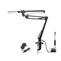 Schreibtischlampe LED Doppelkopf Tischlampe Leselampe Büroleuchte Dimmbar 24W DE