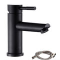 Schwarz Waschtischarmatur Wasserhahn Bad Waschbecken Einhebelmischer Badarmatur