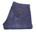 WRANGLER Herren Jeans Hose W33x L32/ Blau mit Waschung Modell : Bootcut 6493JO