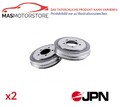 BREMSTROMMEL HINTEN JPN 60H9001-JPN 2PCS P FÜR SKODA FABIA I,FABIA II,FABIA III