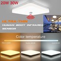 LED Radar Deckenleuchte Sensor 20W/30W Deckenlampe Flurlampe mit Bewegungsmelder