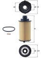 Ölfilter MAHLE OX 1310D Filtereinsatz 62,0mm für SSANGYONG TIVOLI KORANDO C300