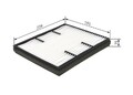BOSCH Filter Innenraumluft 1987432223